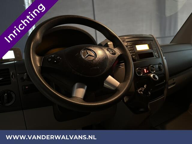 Mercedes-Benz SPRINTER 316 CDI 164pk L2H2 inrichting Euro6 Airco | 2800kg Trekhaak | Cruisecontrol | Chauffeursstoel Parkeersensoren, multifunctioneel stuurwiel