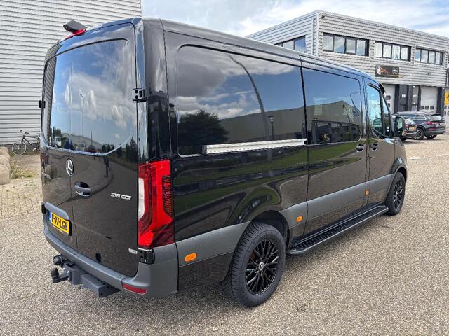 Mercedes-Benz SPRINTER 319CDI L2H1 Dubbelcabine 6+1 Pers Automaat Airco Cruisecontrol Led/Xenon 3500KG Trekhaak NIEUW BPM VRIJ