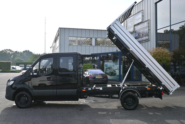 Mercedes-Benz SPRINTER 317 CDI L3 DC Kipper 3-Zijden Henschel kieper, 3500 KG trekhaak, Geveerde stoel