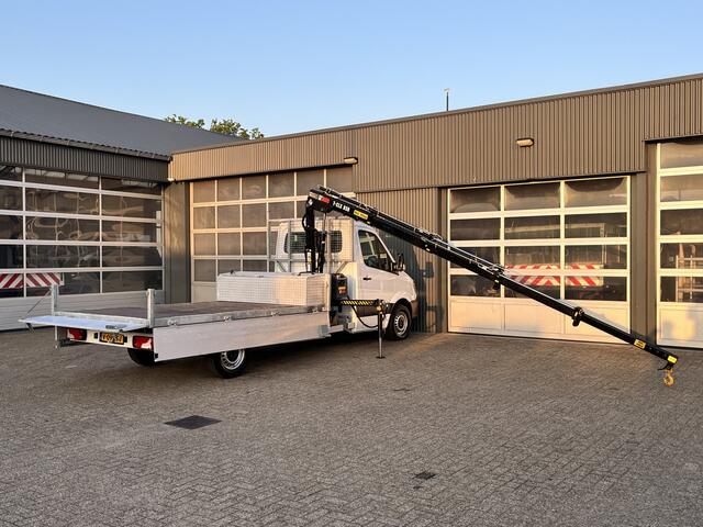 Mercedes-Benz SPRINTER 314 2.2 CDI 432 Hiab 038 Laadkraan Airco Cruise controle 2-Persoons Ex gemeente Kraan Autolaadkraan Gereedschapskist Open laadbak Pick-up p-up Euro 6 ( EX gemeinde )