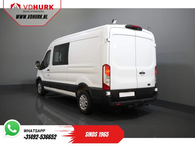 Mercedes-Benz SPRINTER (Transit) 2.0 TDCI 130 pk L3H2 DC Dubbel Cabine 7 Pers./ Riem V.V./ Adapt. Cruise/ CarPlay/ PDC/ Navi/ Camera/ Airco/ Trekhaak