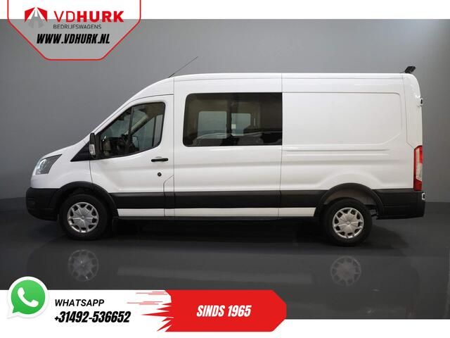Mercedes-Benz SPRINTER (Transit) 2.0 TDCI 130 pk L3H2 DC Dubbel Cabine 7 Pers./ Riem V.V./ Adapt. Cruise/ CarPlay/ PDC/ Navi/ Camera/ Airco/ Trekhaak