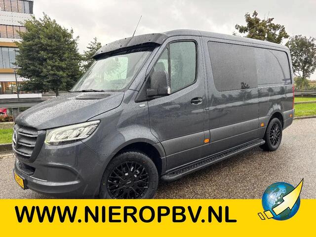 Mercedes-Benz SPRINTER 319CDI L2H1 Dubbelcabine 6+1 Pers Automaat Airco Cruisecontrol Led/Xenon 3500KG Trekhaak NIEUW BPM VRIJ