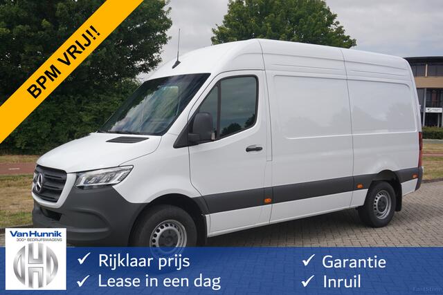 Mercedes-Benz SPRINTER 317CDI Pro L2H2 BPM VRIJ!! 10.25" Mbux Cam, Gev. Stoel, 3.5T Trekgewicht, LED!! NR. A395*