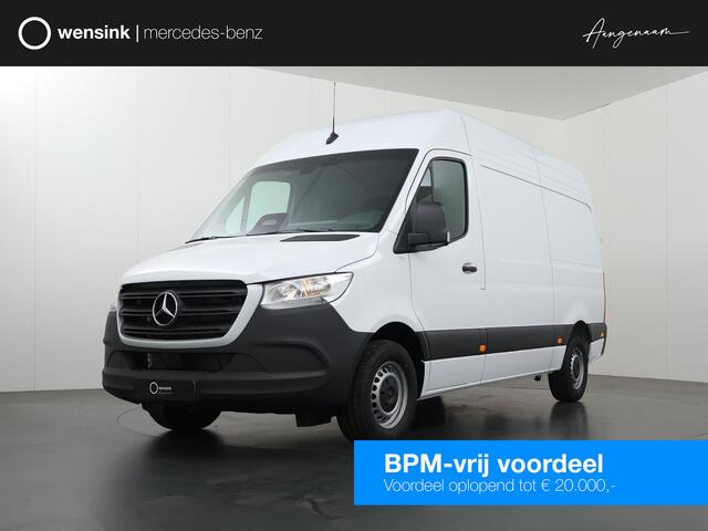 Mercedes-Benz SPRINTER 315 | Aut. | L2 H2 | RWD | PRO | 3500 KG. AHW | Airco | Cruise Control | 3500 KG. AHW | Carplay / Android Auto | Dodehoekassistent | Lane-Assist | Multifunctioneel Stuurwiel | 3-zits |