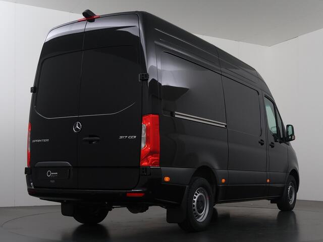 Mercedes-Benz SPRINTER 317 CDI L2 H2 Select | Dubbele Schuifdeur | 3500 KG AHW | Comfort Stoelen | Climate Control | Achteruitrijcamera | Airco | Cruise Control | Apple Carplay | LED Koplampen | Distronic Adaptieve Cruise Control