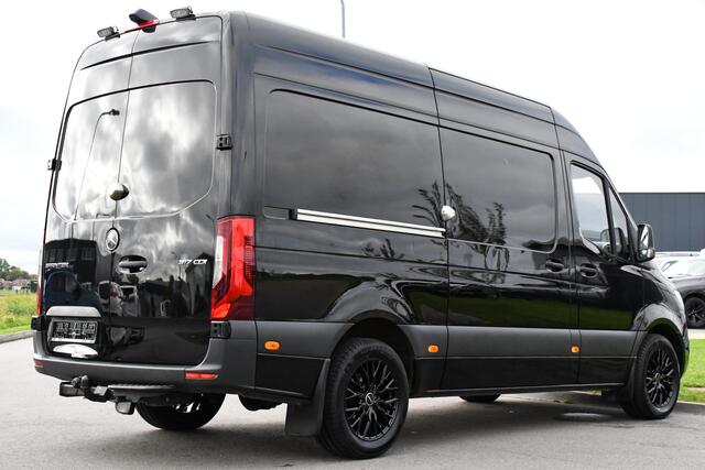 Mercedes-Benz SPRINTER 317 1.9 CDI L2H2 RWD Black Edition Camera, Cruise, Carplay, Standkachel, LED, Automaat, Stoelverwarming, Trekhaak, Uniek!