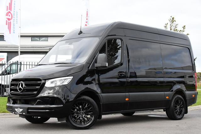 Mercedes-Benz SPRINTER 317 1.9 CDI L2H2 RWD Black Edition Camera, Cruise, Carplay, Standkachel, LED, Automaat, Stoelverwarming, Trekhaak, Uniek!