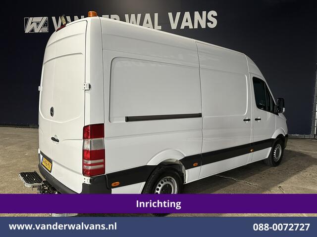 Mercedes-Benz SPRINTER 316 CDI 164pk L2H2 Inrichting Euro6 Airco | Omvormer | 2800kg Trekhaak | Cruisecontrol Chauffeursstoel, Parkeersensoren