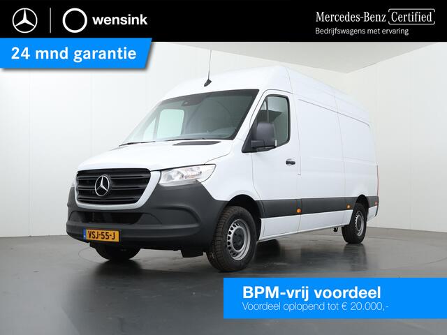Mercedes-Benz SPRINTER 315 CDI Aut. | L2 H2 | Laadklep | Navigatie | 2-zits | DHollandia Laadklep | Achteruitrijcamera | Spiegelpakket | Cruise Contol | Zijwindassistent | Certified |