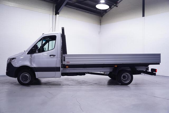 Mercedes-Benz SPRINTER 515 CDI 150 pk Pick Up / Open Laadbak Dubbel Lucht Airco, Apple Carplay, Cruise Control, Nieuw ongebruikt 3-Zits