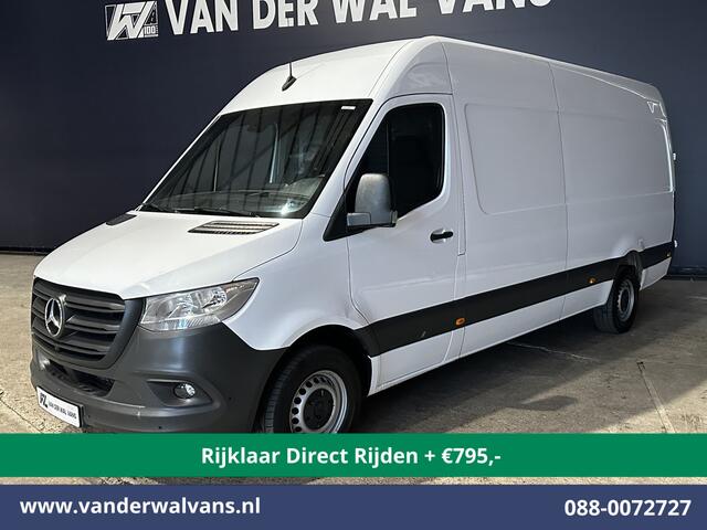 Mercedes-Benz SPRINTER 317 CDI 170pk L3H2 Euro6 *Rijklaar Direct Rijden* Airco | 360 graden Camera | Navigatie | Apple Carplay | Android Auto | Cruisecontrol Chauffeursstoel, Stoelverwarming, Parkeersensoren, Bijrijdersbank