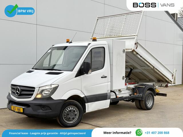 Mercedes-Benz SPRINTER 514 2.2 CDI Kipper Dubbellucht 3.5t trekhaak Cruise Control Benne Tipper