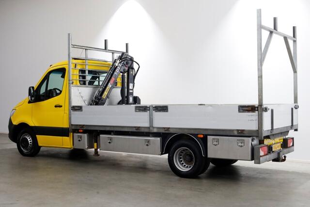 Mercedes-Benz SPRINTER 516 CDI 163pk E6 Open Laadbak+HIAB T-CLX 029 Kraan PTO/Trekhaak 3500kg 06-2019