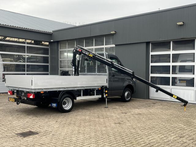 Mercedes-Benz SPRINTER 515 1.9 CDI L2 Automaat Hiab 029 Laadkraan Lier Trekhaak 3500kg trekgewicht Airco Cruise controle 3-Persoons Kraan Autolaadkraan Dubbele lucht Gereedschapskist Open laadbak Pick-up p-up Euro 6