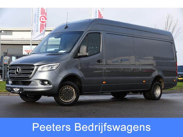 Mercedes-Benz SPRINTER 519 V6 3.0 CDI L3H2 PB Edition Adaptieve Cruise, Camera, 10,5'' Mbux, 3500kg Trekhaak, Carplay, LED, Leder, Stoelverwarming, 190pk, Uniek!