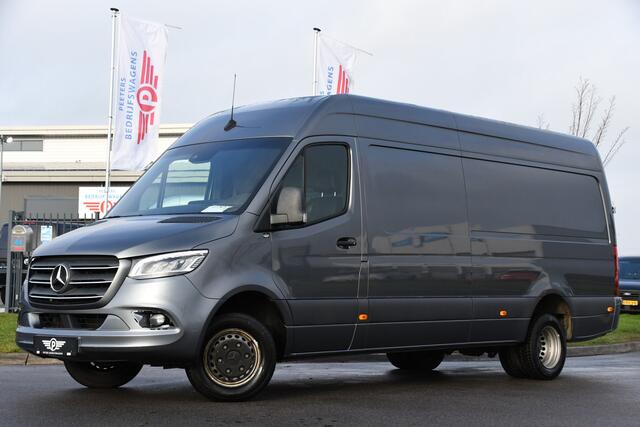 Mercedes-Benz SPRINTER 519 V6 3.0 CDI L3H2 PB Edition Adaptieve Cruise, Camera, 10,5'' Mbux, 3500kg Trekhaak, Carplay, LED, Leder, Stoelverwarming, 190pk, Uniek!