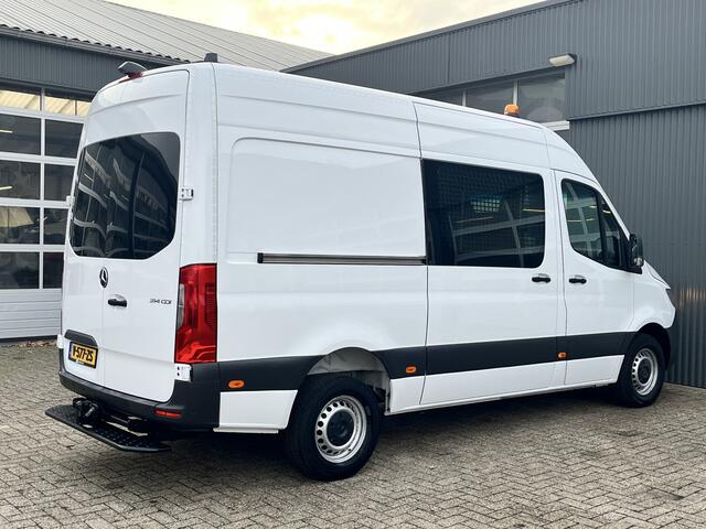Mercedes-Benz SPRINTER 314 2.2 CDI L2H2 Werkplaats inrichting Airco Cruise controle Trekhaak 2800kg Kastinrichting Omvormer Apple carplay 360*Camera 1e Eigenaar Euro 6 Bpm vrij voor particulier gebruik!!
