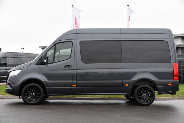 Mercedes-Benz SPRINTER 319 V6 3.0 CDI L2H2 DC AMG Edition Camera, Cruise, Carplay, 3500kg Trekhaak, Automaat, Sensoren, mutlimedia, 190pk, Uniek!