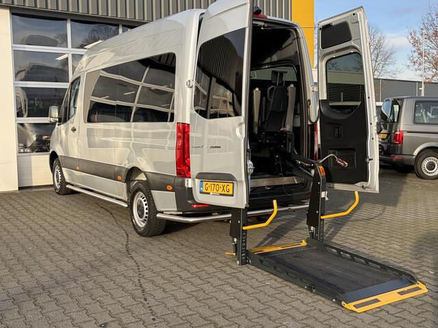 Mercedes-Benz SPRINTER Tourer 314 CDI L2 366 HD Euro 6 Airco Rolstoel- lift Invalide vervoer 9 persoons 2 Rolstoelplaatsen Groepsvervoer Buurtbus