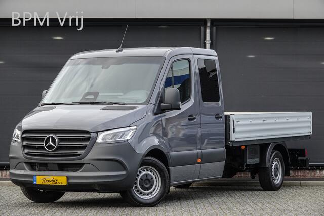 Mercedes-Benz SPRINTER L3 Dubbele Cabine 317Cdi 170Pk 9G-Tronic | Open laadbak | 7-Persoons | RWD | Trekhaak | 3.500Kg trekgewicht