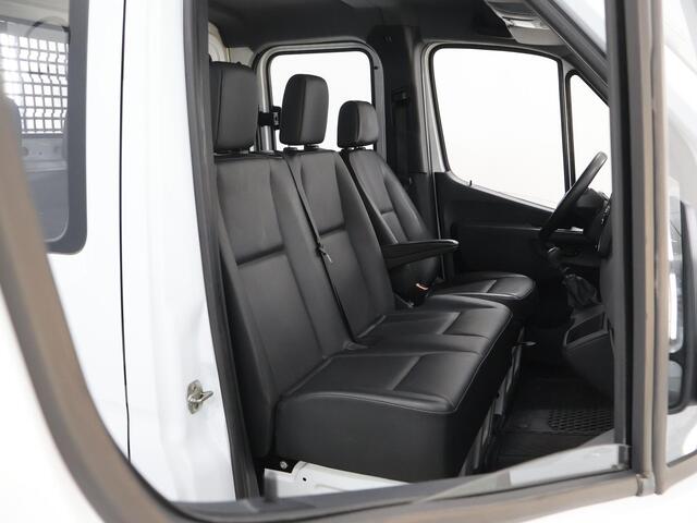 Mercedes-Benz SPRINTER 314 CDI | L3 | Dubbele Cabine | Open laadbak | Bluetooth | Airco | Lederen Stuurwiel | Keyless Go |