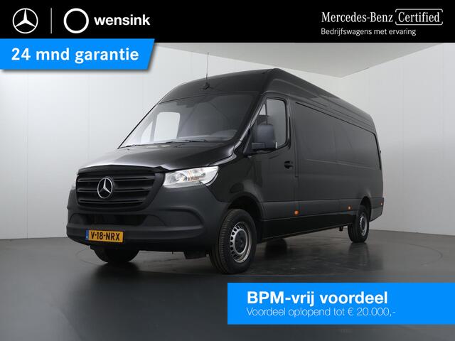 Mercedes-Benz SPRINTER 317 CDI | Aut. | L3 H2 | Pro | | 3 zits | Navigatie | Achteruitrijcamera | Airco | Keyless Go | Vloer en Wand Betimmering | Certified | Cruise Control |