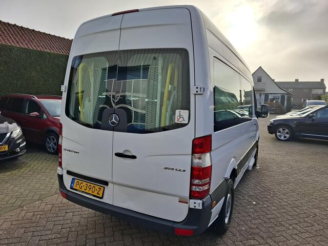 Mercedes-Benz SPRINTER 314 2.2 CDI 366 19995.- INCL BTW 9-PERSOONS ROLSTOEL 143PK