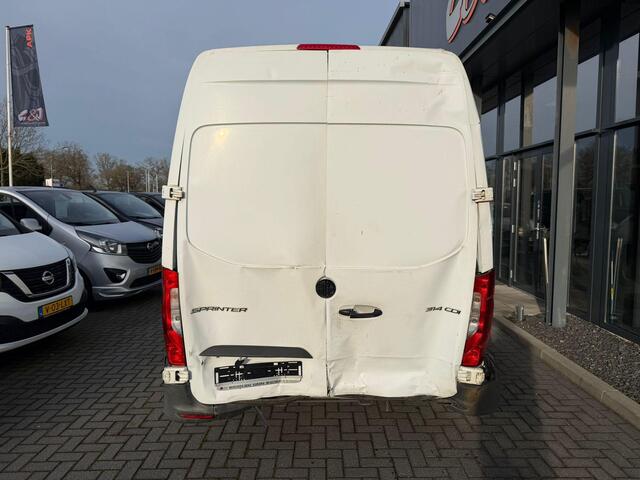 Mercedes-Benz SPRINTER 314 CDI A4H2 3.5T achterschade, airco