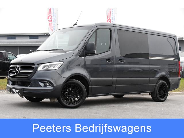 Mercedes-Benz SPRINTER 317 1.9 CDI L2H1 DC RWD PB Edition Cruise, Camera, Carplay, 2 x Schuifdeur, 10,5'' Mbux, 3500kg Trekhaak, Sensoren, LED, Uniek!