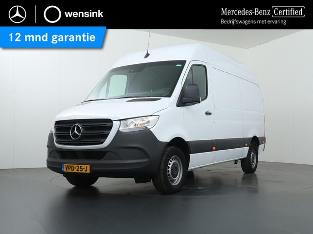Mercedes-Benz SPRINTER 317 CDI | Aut. | L2 H2 | Aut. | Navigatie | 2-zits | Opstaptrede | Cruise Control | Spiegelpakket| Parkeercamera | Airco | Dodehoekassistent | Certified