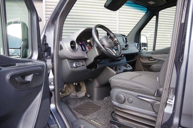 Mercedes-Benz SPRINTER 519 3.0 CDI V6 L2H2 DUBBELLUCHT, LUCHTVERING, LED, ADAPT. CRUISE, STANDKACHEL, STOELVERWARMING, 360 CAMERA, MBUX 10'', ELEKTR. SCHUIFDEUR, 2X GEVEERDE STOEL, DUBBEL LUCHT