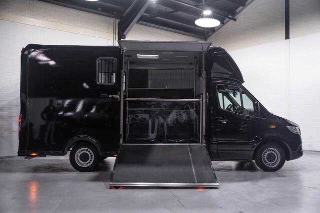 Mercedes-Benz SPRINTER 316 CDI 163 pk Paardenauto, Sodiak Opbouw Nieuw Hengsten Uitvoering, 2-Paards, Leder Zwart, Camera systeem, Apple Carplay, 3-Zits