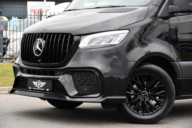 Mercedes-Benz SPRINTER 319 V6 3.0 CDI L2H2 AMG Black Edition 360 Camera, Cruise, Carplay, LED, 3500kg Trekhaak, Stoelverwarming, 190pk, Automaat,