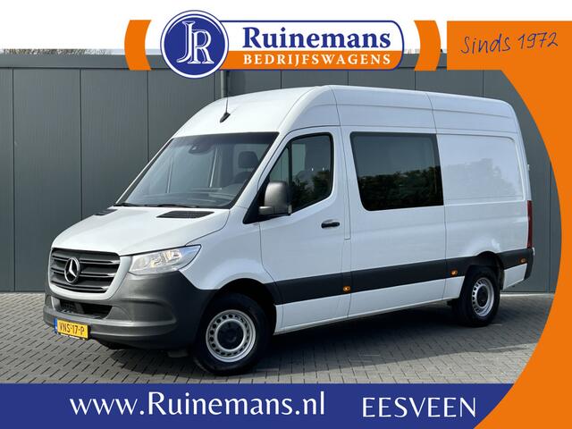 Mercedes-Benz SPRINTER 315 CDI 150 PK AUTOMAAT RWD / DUBBEL-CABINE / L2H2 / 3.5T TREKHAAK / 5 PERSOONS / AIRCO / CRUISE / NAVI / CAMERA