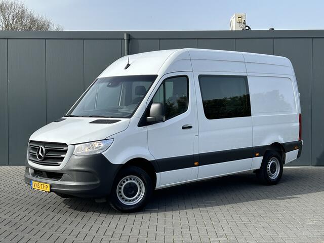 Mercedes-Benz SPRINTER 315 CDI 150 PK AUTOMAAT RWD / DUBBEL-CABINE / L2H2 / 3.5T TREKHAAK / 5 PERSOONS / AIRCO / CRUISE / NAVI / CAMERA