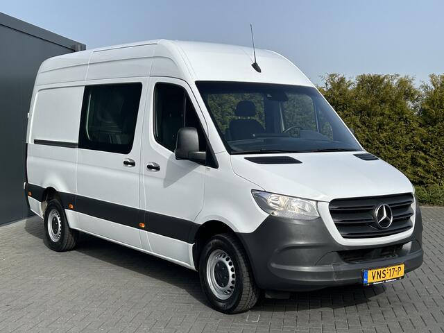 Mercedes-Benz SPRINTER 315 CDI 150 PK AUTOMAAT RWD / DUBBEL-CABINE / L2H2 / 3.5T TREKHAAK / 5 PERSOONS / AIRCO / CRUISE / NAVI / CAMERA