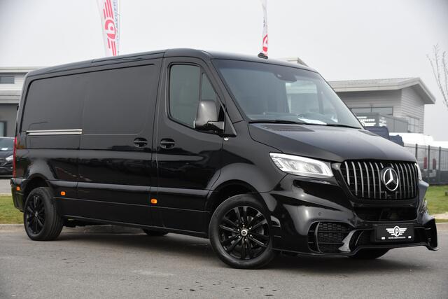 Mercedes-Benz SPRINTER 314 2.2 CDI L2H1 AMG Black Edition Adaptieve Cruise, 360 Camera, Carplay, LED, Automaat, Dodehoek, 143pk, Uniek!