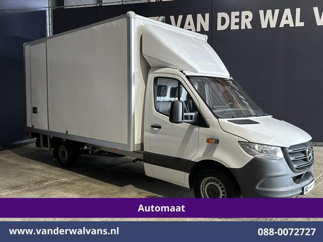 Mercedes-Benz SPRINTER 314 CDI Automaat Bakwagen 21m3 KUUB Laadklep Zijdeur Euro6 Airco | LAT om LAT Leder, Bijrijdersbank