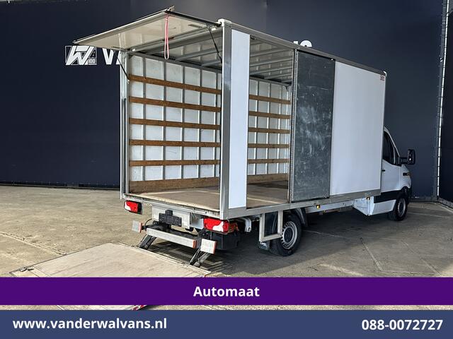 Mercedes-Benz SPRINTER 314 CDI 143pk Automaat Bakwagen 21m3 KUUB Laadklep Zijdeur Euro6 Airco | Leder | Lat om Lat betimmering Bijrijdersbank