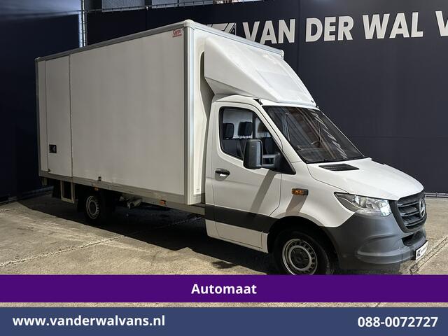 Mercedes-Benz SPRINTER 314 CDI 143pk Automaat Bakwagen 21m3 KUUB Laadklep Zijdeur Euro6 Airco | Leder | Lat om Lat betimmering Bijrijdersbank