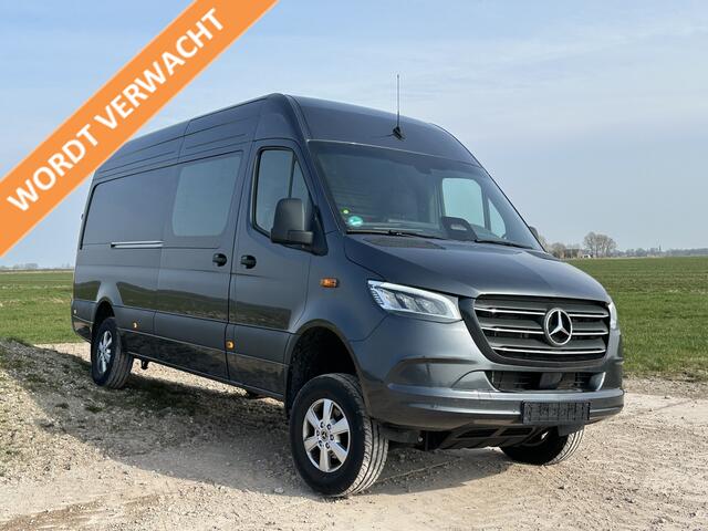 Mercedes-Benz SPRINTER 319 CDI 191 PK 4x4 AUTOMAAT FACELIFT BPM VRIJ !! / 9G-TRONIC / L3H2 / STUUR EN STOELVERWARMING / 2.8 TONS TREKHAAK / CAMERA / ADAPTIVE CRUISE / AIRCO......... ZEER COMPLEET !!