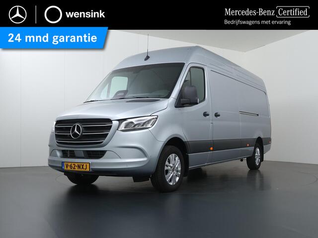 Mercedes-Benz SPRINTER 317 CDI L3 H2 Select| Dubbele Schuifdeur | Navigatie | 2x Schuifdeur | Distronic Plus | Klasse 3 Alarm | Bijverwarming | Airco | Dodehoekassistent | Geveerde Comforstoel Bestuurder en Bijrijdersbank | Certified |