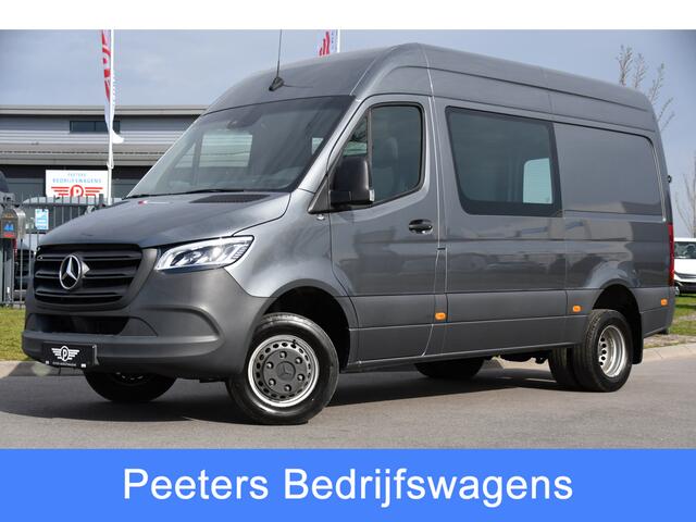 Mercedes-Benz SPRINTER 519 V6 3.0 CDI L2H2 PB Edition Camera, Cruise, Carplay, LED, Automaat, Stoelverwarming, Geveerde Stoel, 190pk, Automaat, Trekhaak, Uniek!