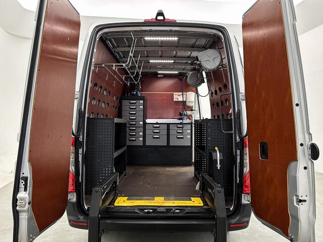 Mercedes-Benz SPRINTER 315 1.9 CDI L2H2 Inrichting Navigatie Geveerde stoel 220v omvormer Camera Cruise control Werkbank Laadlift