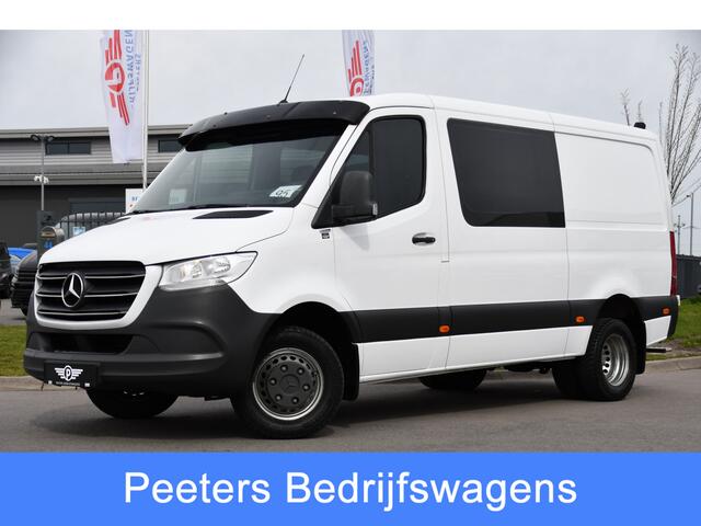 Mercedes-Benz SPRINTER 516 2.2 CDI L2H1 DC PB Edition N1! Camera, Cruise, Carplay, 3500kg Trekhaak, Stoelverwarming, 164pk, geveerde stoel, Uniek!