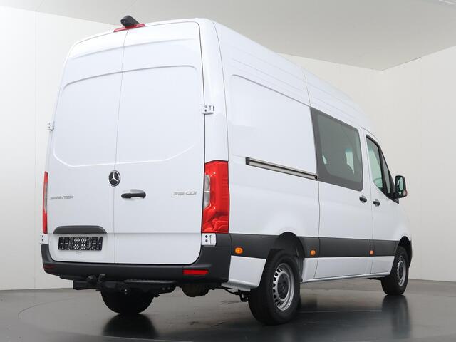 Mercedes-Benz SPRINTER 315 CDI | AUT | L2 H2 | BPM VRIJ! | LINKER ZIJSCHUIFDEUR | 2-ZITS | TREKHAAK MET OPSTAP | ACHTERUITRIJCAMERA | AIRCO | CRUISE CONTROL | DODEHOEKDETECTIE | COMFORT STOELEN | CERTIFIED