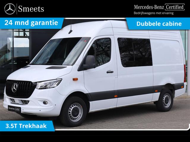 Mercedes-Benz SPRINTER 317 L2H2 DC 6 pers. 3.5T TREKHAAK