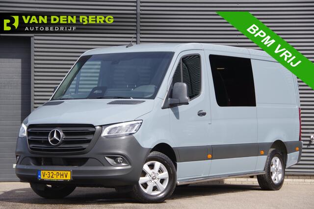 Mercedes-Benz SPRINTER 317 1.9 CDI L2H1 DC-6P, AUT. FACELIFT, 3.5T TREKHAAK, LED, CAMERA, NAVI, CRUISE, MF STUURWIEL, MISTLAMPEN, DUBBELE CABINE, DUBBEL CABINE