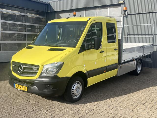 Mercedes-Benz SPRINTER 516 2.2 CDI L3 432 Openlaadbak Trekhaak 3500kg trekgewicht Euro 6 Airco Cruise controle Kastinrichting Pick-up Open laadbak P-up Navigatiesysteem Telefoonverbinding